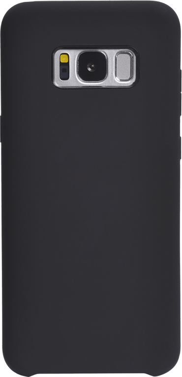 Coque rigide finition soft touch noire pour Samsung Galaxy S8 + G955