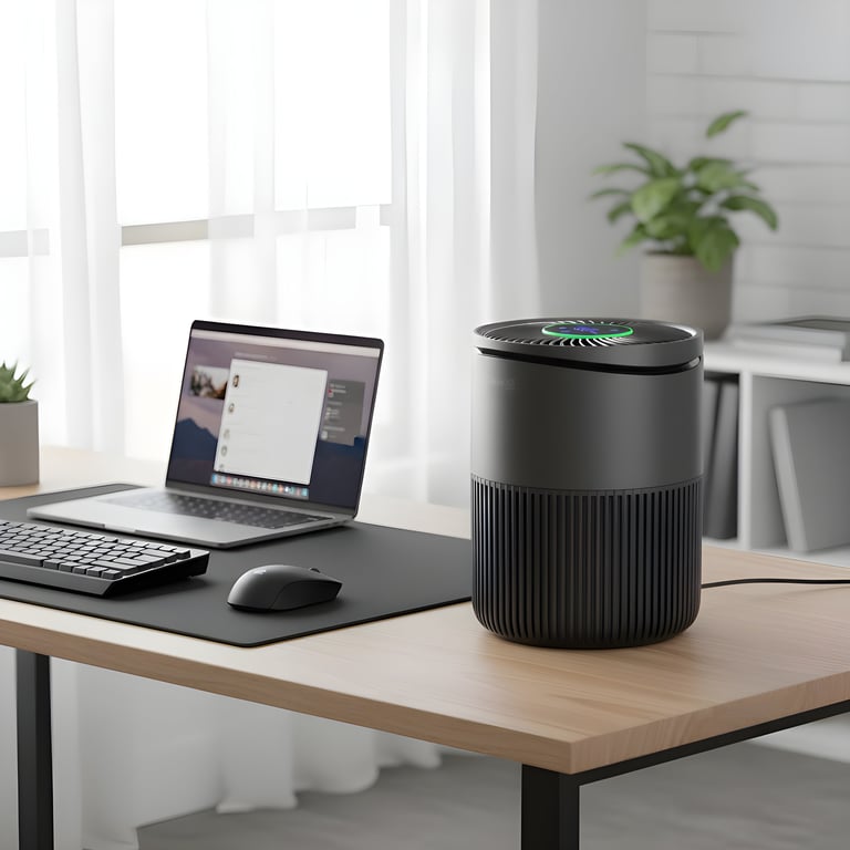 Clean Air Optima Purificateur d'air ionisateur intelligent HEPA UV CA Compact Smart jusqu'à 30m² / 75m³ Neuf - vue 2