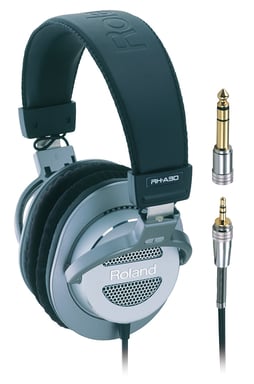 Roland RH-A30 casque Casques Avec fil Arceau Musique Noir