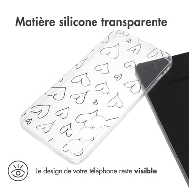 imoshion Coque Design pour Samsung Galaxy S24 Plus - Hearts