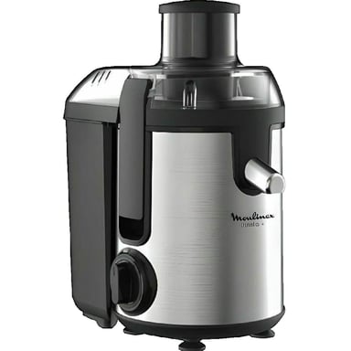 Centrifugadora Moulinex Frutelia Plus Metal 60 mm Negro/Inox