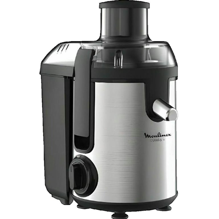 Centrifugeuse Moulinex Frutelia Plus Metal 60 mm Noir/Inox - Neuf