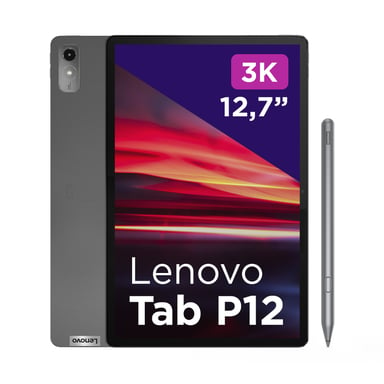 Lenovo Tab P12 Mediatek 128 GB 32,3 cm (12.7'') 8 GB Wi-Fi 6 (802.11ax) Android 13 Gris