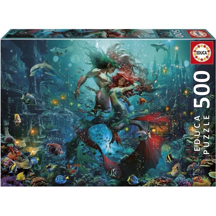 Puzzle EDUCA Atlantide 500 pièces - vue 6