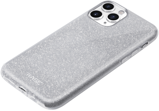 Coque slim pailletée étincelante pour Apple Apple iPhone 11 Pro, Argent