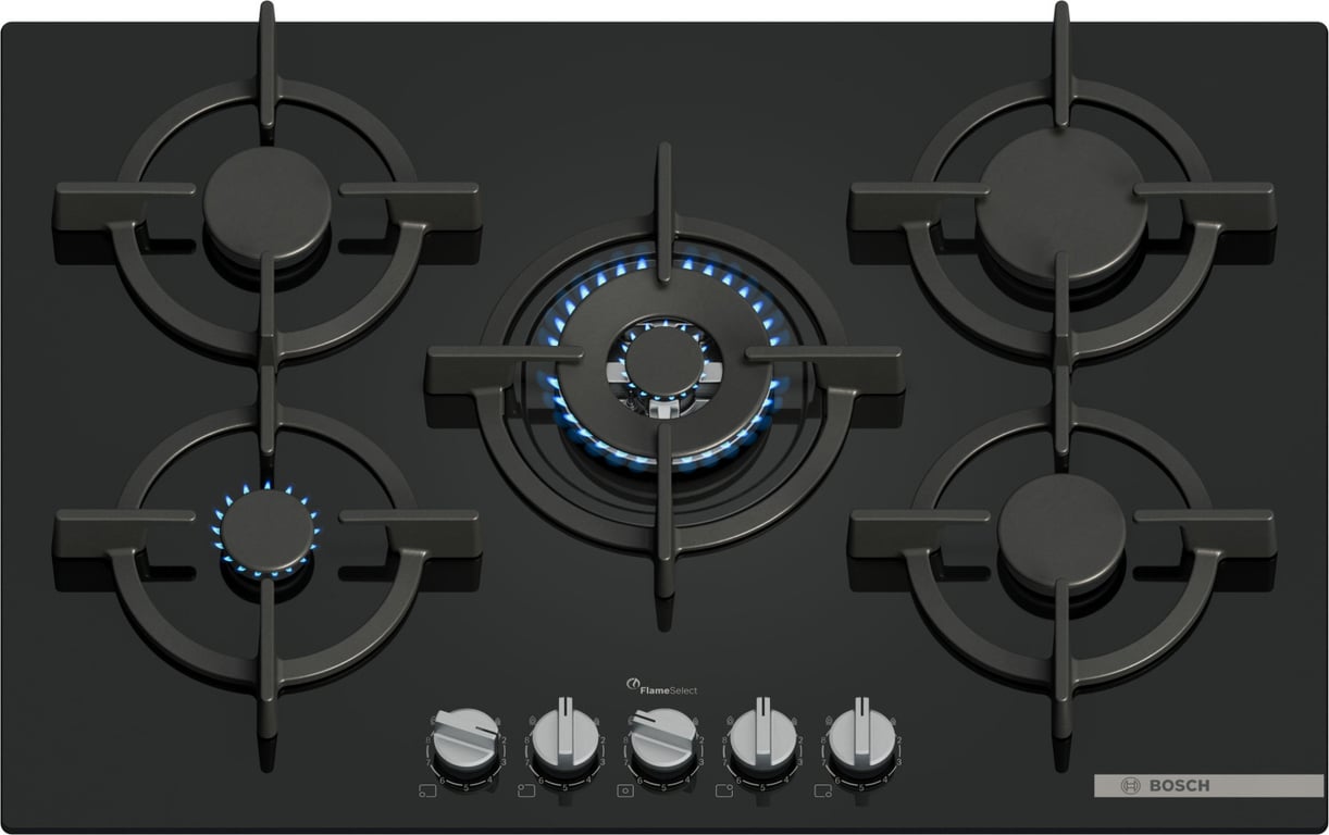 Bosch Serie 6 PPQ7A6I15 plaque Intégré 75 cm Gaz 5 zone Neuf