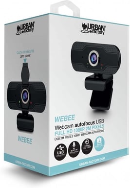 Webcam Urban Factory Webee (Negra)