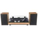 New Majestic TT 54 Tocadiscos de correa Negro, Madera
