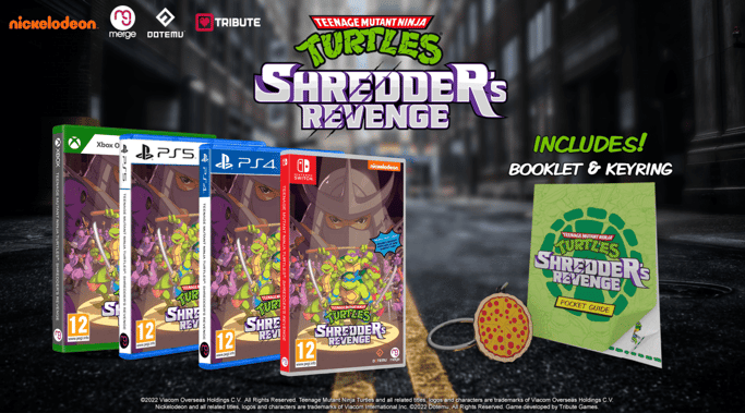 Teenage Mutant Ninja Turtles: La vendetta di Shredder PS5 - Bonus incluso