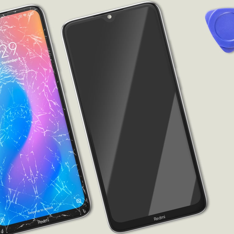 Écran pour Xiaomi Redmi Note 8T LCD + Vitre Tactile + Châssis Original Blanc - Neuf