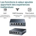 Switch Ethernet Gigabit - TP-LINK - 10/100/1000 Mbps - 5 ports RJ45 métallique - Switch RJ45 - TL-SG105