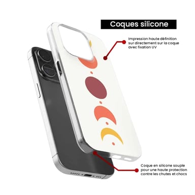 Funda de silicona - Compatible con Xiaomi Redmi 13C 5G - diseño eclipse