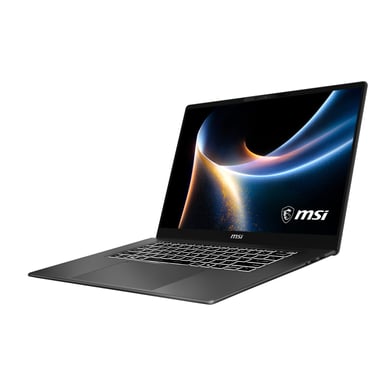 MSI Prestige 16 AI+ C3MG-075FR Copilot+ PC Intel Core Ultra 9 386H Portátil 40,6 cm (16'') 2.8K 32 GB LPDDR5x-SDRAM 1 TB SSD Wi-Fi 7 (802.11be) Windows 11 Home Francés Gris