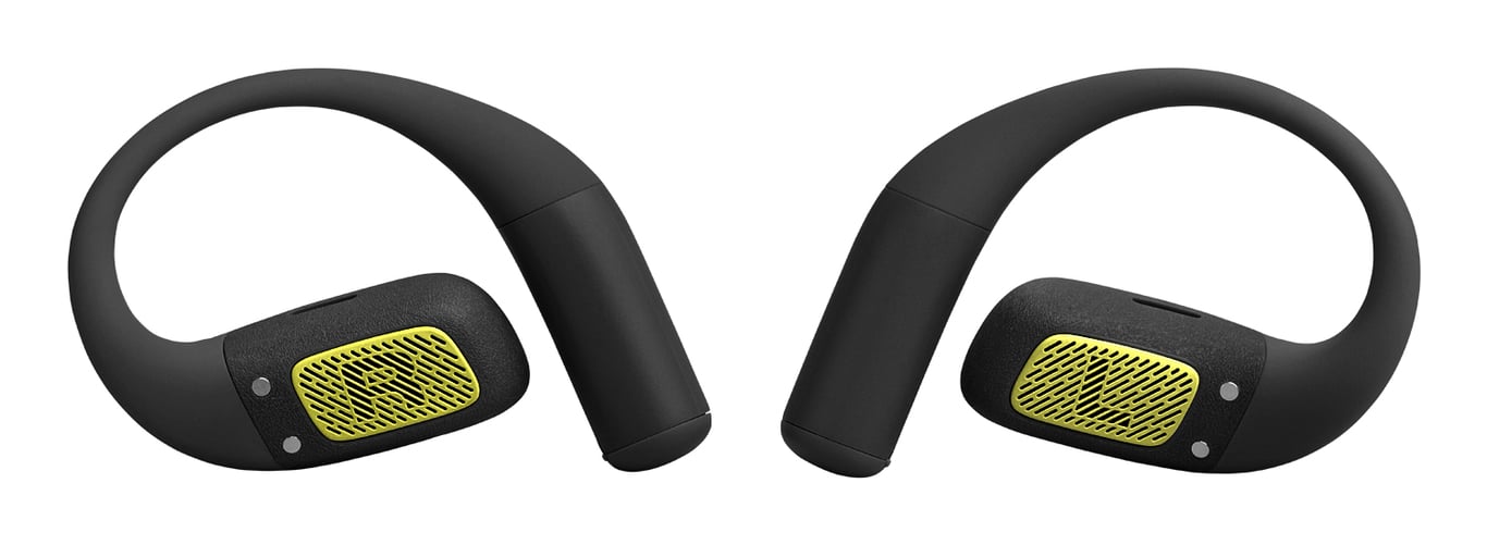 JBL Endurance Zone Casque Sans fil Open-ear Sports Bluetooth Noir, Citron vert - Neuf