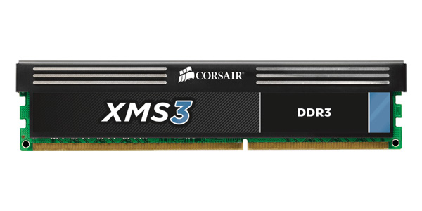 Corsair XMS3, 4GB, DDR3 módulo de memoria 1 x 4 GB