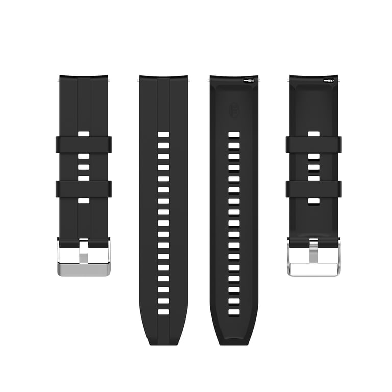 INF Bracelet de montre 22 mm Garmin/Huawei/Samsung Galaxy Watch Noir - vue 4
