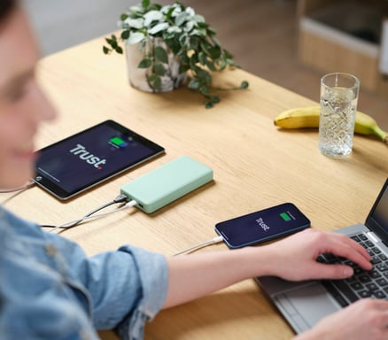 Trust Primo agli ioni di litio (Li-Ion) 20000 mAh Blu