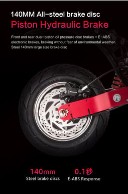 Trottinette électrique adulte Boyueda Q7 Pro Max 3200W 10'' 52V28AH NFC activé, contrôle par application