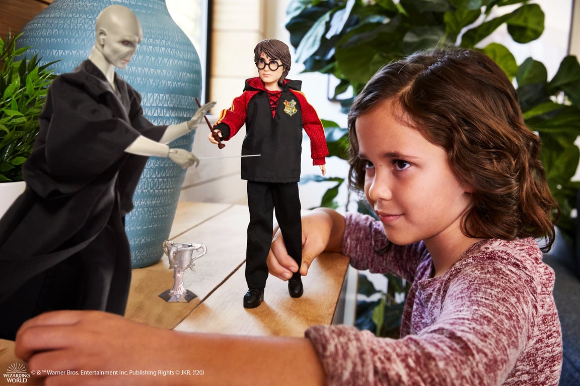 Pack : Poupées Voldemort & Harry Potter Mattel - vue 5