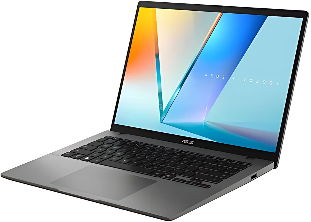 PC portable 14'' OLED AMD Ryzen AI 7 350 SSD Windows 11 Pro Clavier AZERTY rétroéclairé M3407K Alu Vivobook Neuf