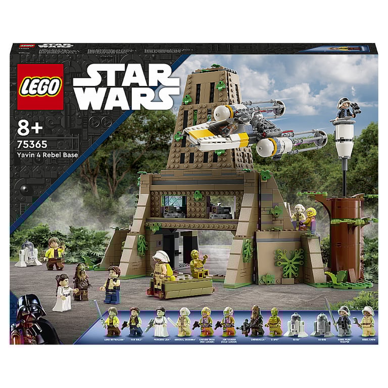 LEGO Star Wars 75365 La base rebelle Yavin 4 - vue 2