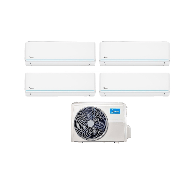 Midea Climatiseur evolution 12000 btu 4 unités couleur non spécifiée
