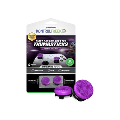 Accessoires manette STEELSERIES KontrolFreek FPS Frenzy Violet/Noir pour Xbox Series (lot de 2)