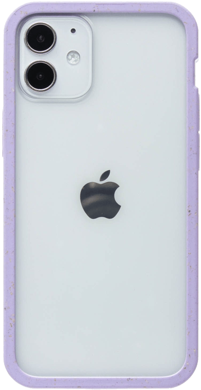 Pela Case Clear Eco-Friendly Case - iPhone 12 Mini, Violet