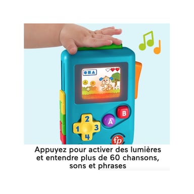 Console de Jeu Interactive pour Bébé - Rires et Éveil Fisher-Price
