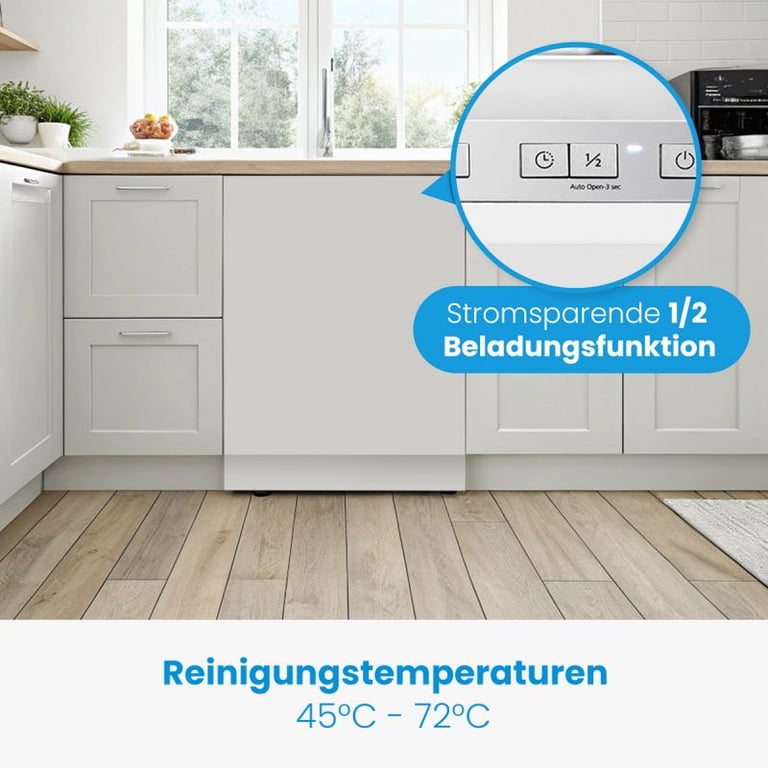 Lave vaisselle encastrable 60cm Bomann GSPE7421VI - vue 3