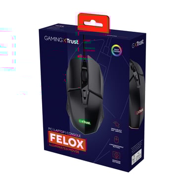 GXT109 FELOX GAMING MOUSE BLACK