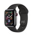 Apple Watch Series 4 OLED 40 mm Numérique 324 x 394 pixels Écran tactile 4G Noir Wifi GPS (satellite)