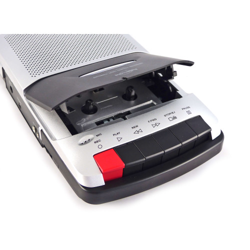 Lecteur Cassette Portable avec Haut-Parleur Intégré, Enregistreur