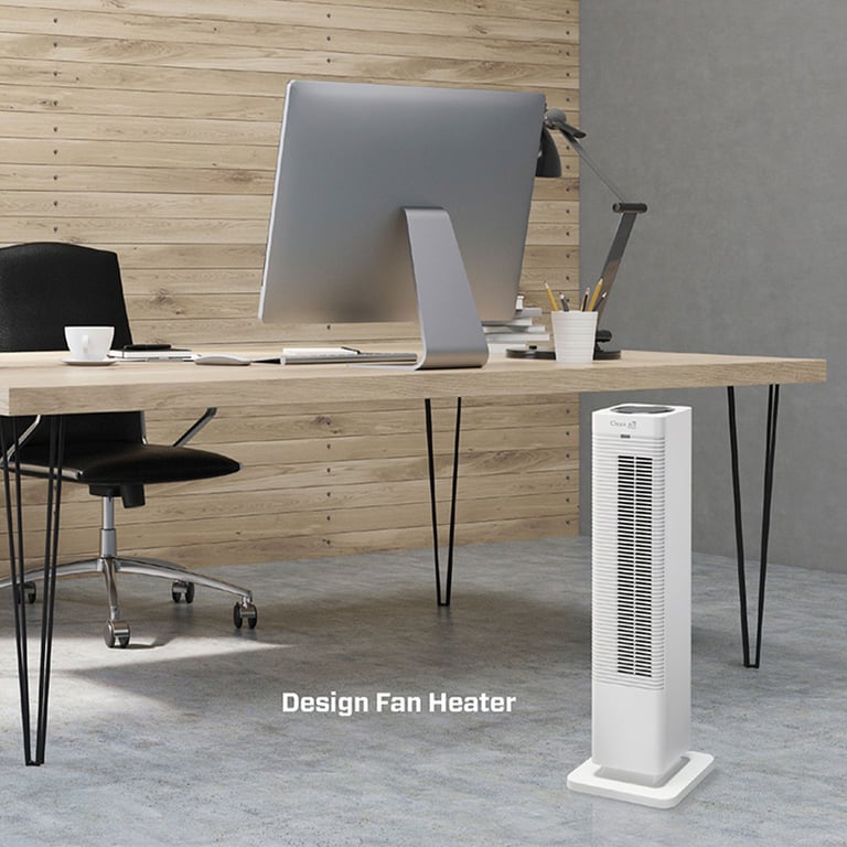 Clean Air Optima Chauffage ventilateur Design 2 en 1 CA 40m² / 100m³ Chauffage PTC et ventilateur Neuf - vue 2
