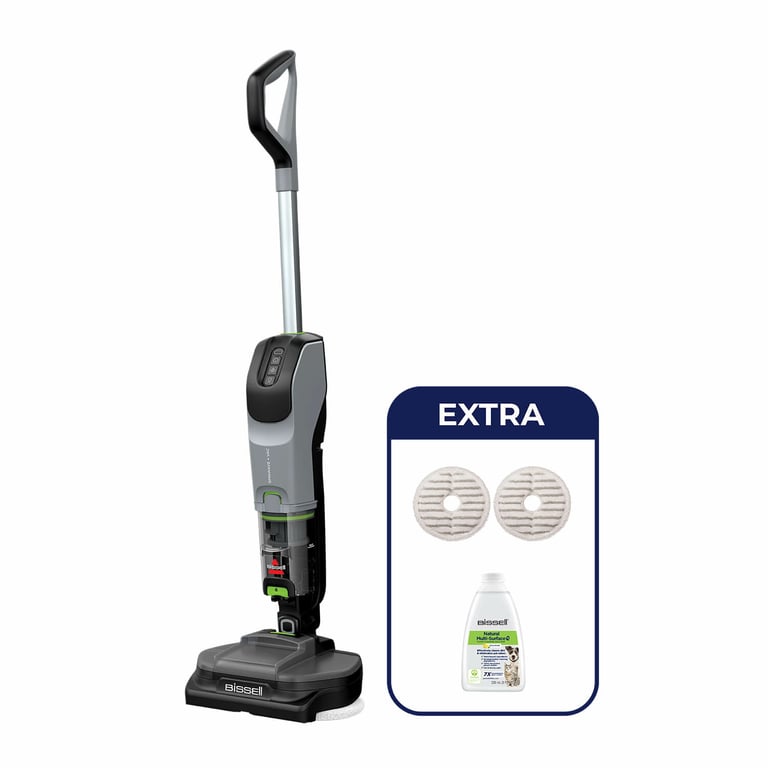 BISSEL Nettoyeur balai à lingettes rotatives SPINWAVE+VACPETSLCT - vue 3