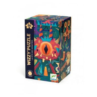 Puzzle de 50 piezas - Monster Fest para niños
