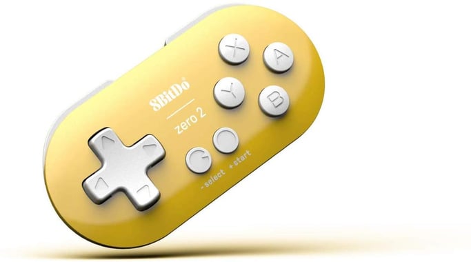 8bitDo Manette Bluetooth Zero 2 - Yellow Edition