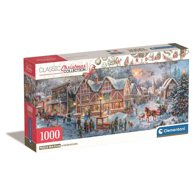 Compact 1000 pièces Panorama Préparation pour noël