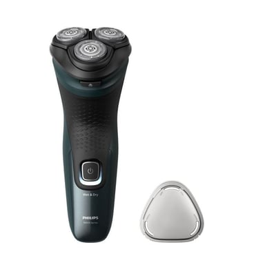 Philips X3052/00 Rasoio rotante da uomo Nero, Verde