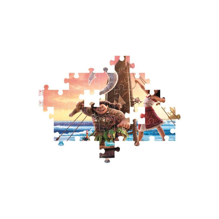 Puzzle Clementoni Vaiana 2 Super Color 104 pièces 38 x 27 cm pour enfants dès 6 ans - Neuf