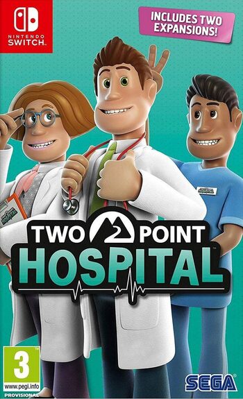 Two Point Hospital SWITCH [Code de téléchargement] Neuf
