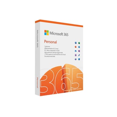 Microsoft 365 Personal 1 licenza(e) Abbonamento italiano 1 anno(e)