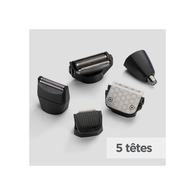 Tondeuse multifonction 12 en 1 BABYLISS P1364E Lames Waterproof Kit complet - vue 4