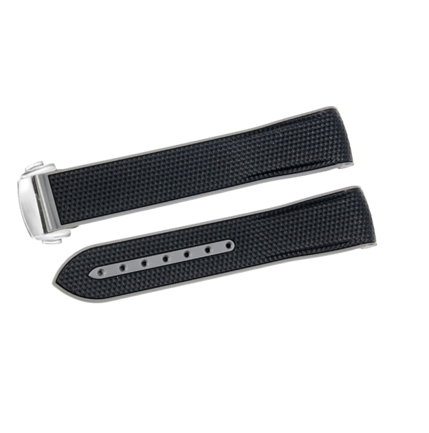 INF Bracelet De Montre En Silicone Omega X Swatch Moonswatch Planet Series Darkgrey - vue 3