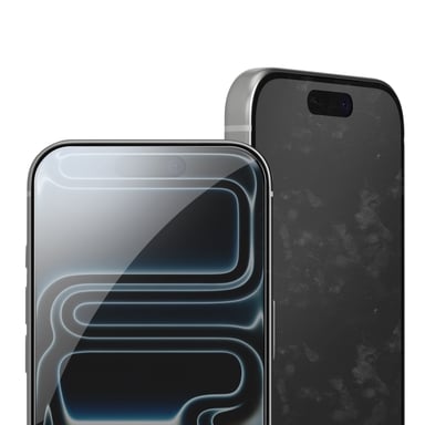 4smarts Protection d'Écran pour iPhone 17 Pro Max en Verre Trempé Série Second Glass Transparent