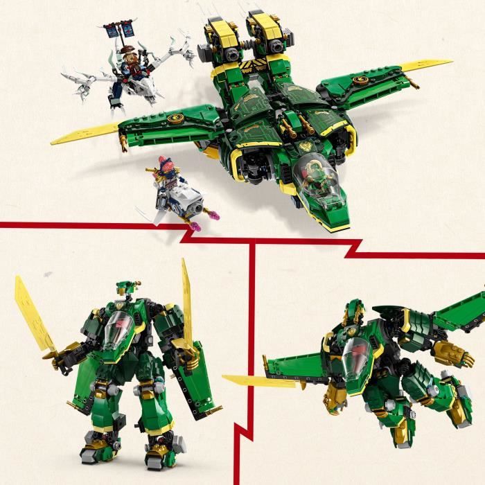 LEGO® Ninjago® 71845 ’avion robot de Lloyd - vue 6