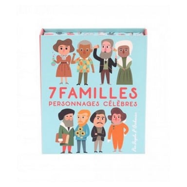 Juego de 7 Familias de Personajes Famosos por Ingela P. Arrhenius