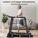Cinta de correr con brazo extensible para recuperación física, para personas mayores, con control mediante app
