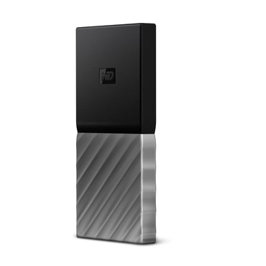 Western Digital My Passport 256 Go USB Type-C 3.2 Gen 2 (3.1 Gen 2) Noir, Argent