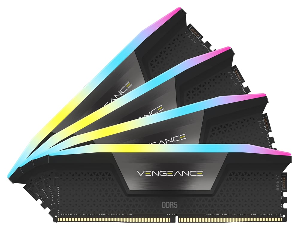 Corsair Vengeance RGB CMH128GX5M4B5600C40 module de mémoire 4 x DDR5 Neuf - vue 2